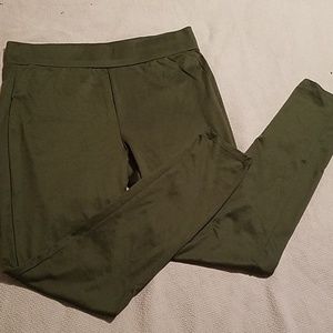 Charming Charlie's green leggings